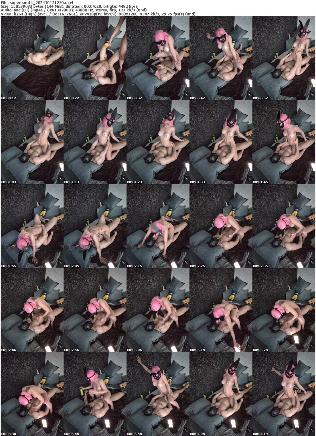 Preview thumb from superparafit on 2024-10-12 @ bongacams