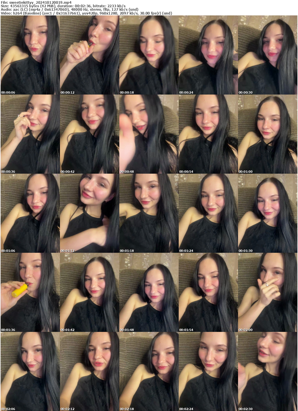 Preview thumb from sweetiekittyy on 2024-10-12 @ bongacams