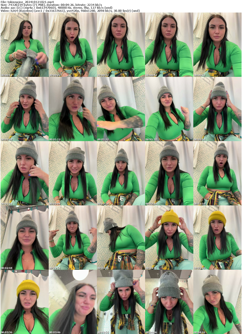 Preview thumb from tokionajoe on 2024-10-12 @ bongacams