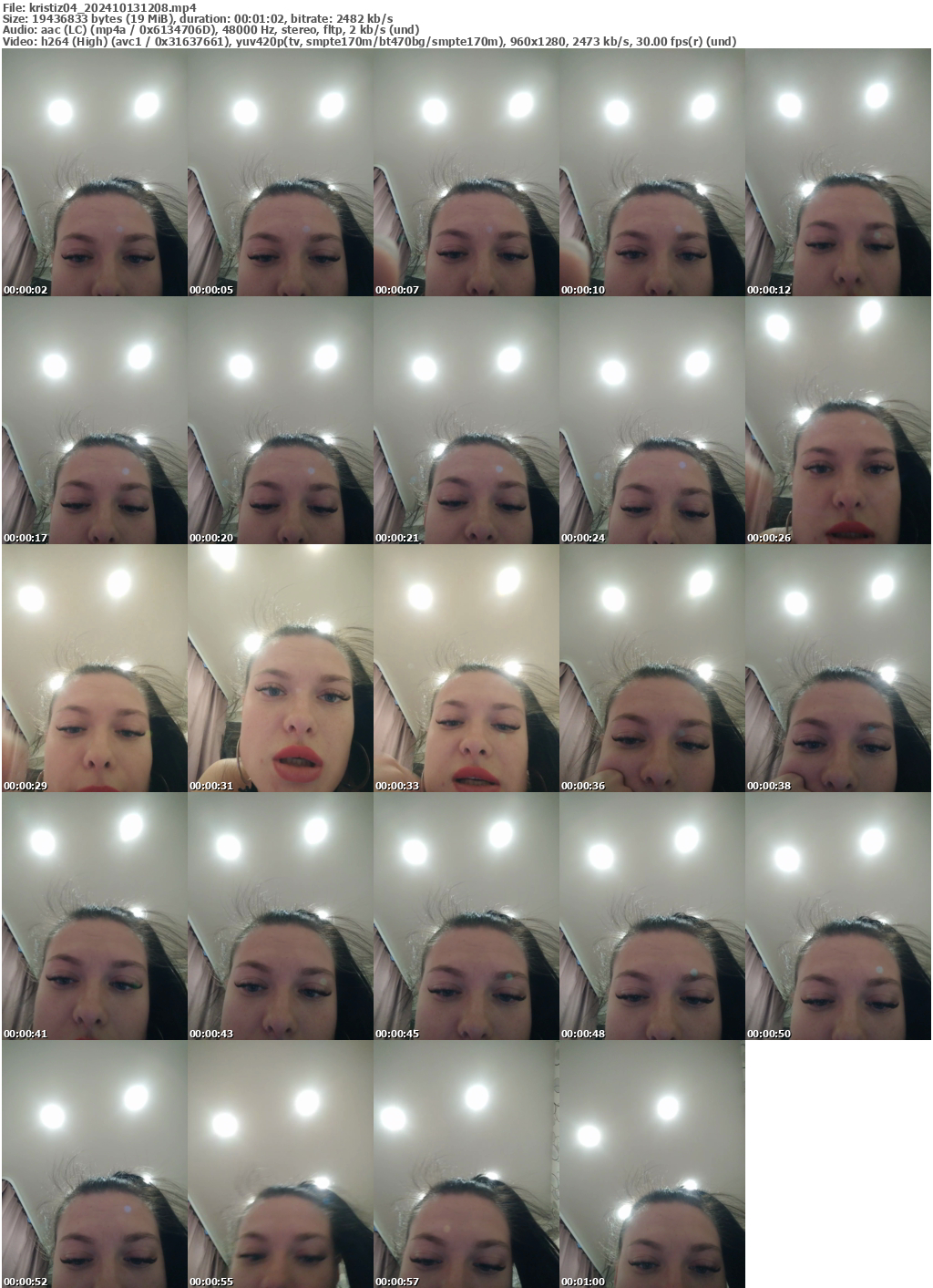 Preview thumb from kristiz04 on 2024-10-13 @ bongacams