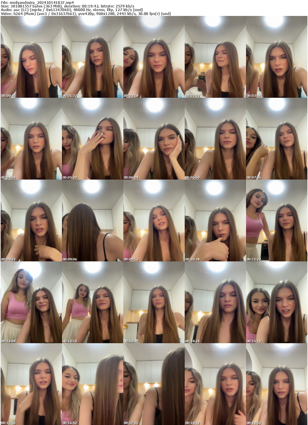 Preview thumb from emilyandmira on 2024-10-14 @ bongacams