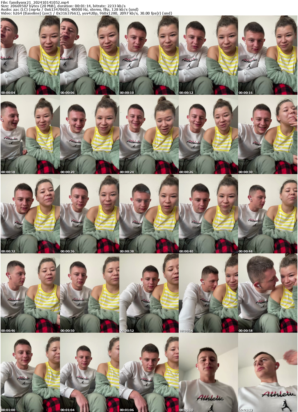 Preview thumb from familysex21 on 2024-10-14 @ bongacams