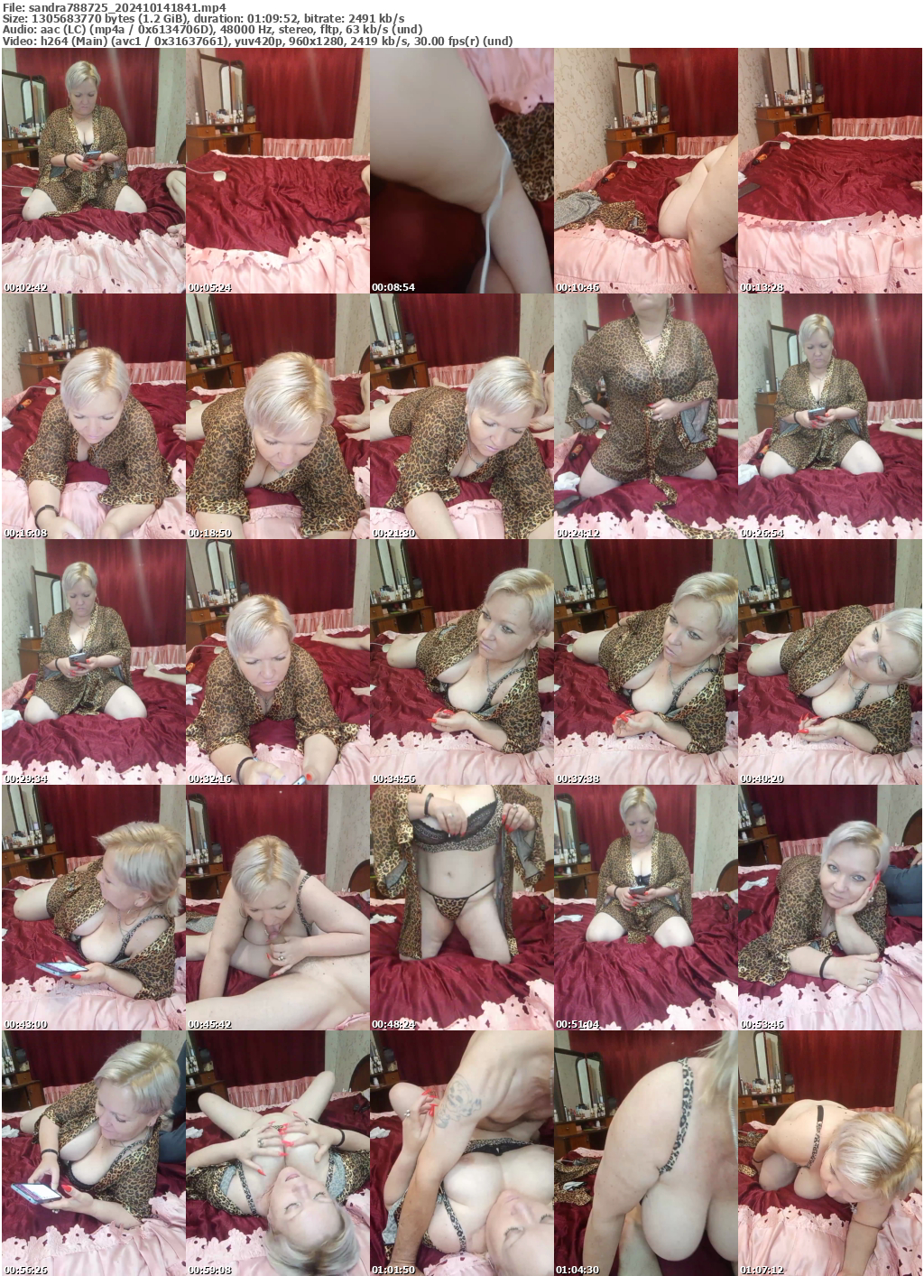 Preview thumb from sandra788725 on 2024-10-14 @ bongacams