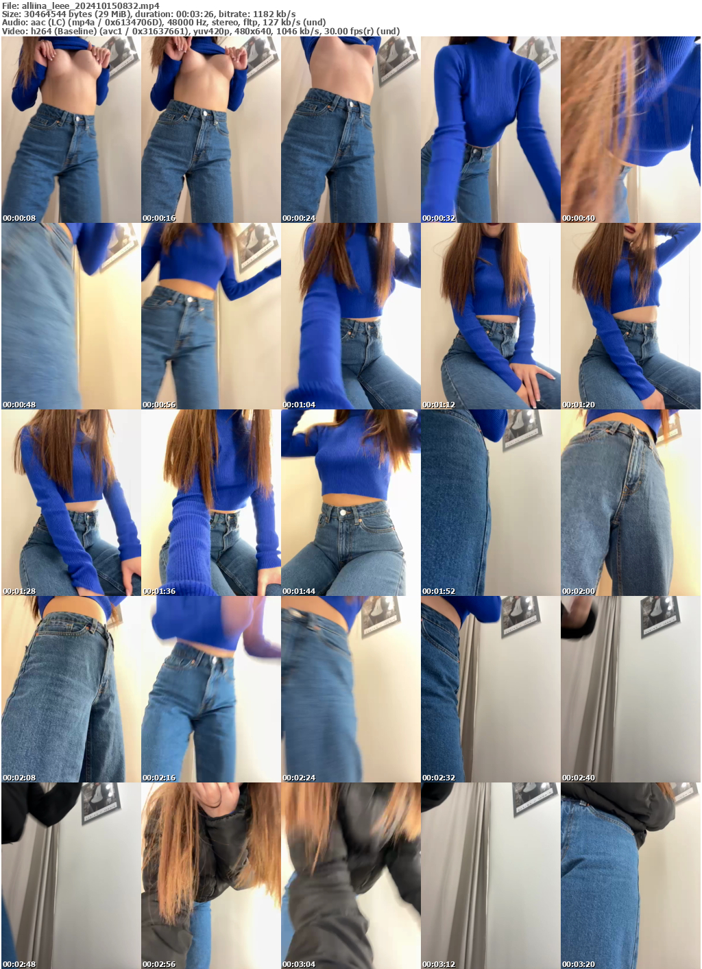 Preview thumb from alliina_leee on 2024-10-15 @ bongacams