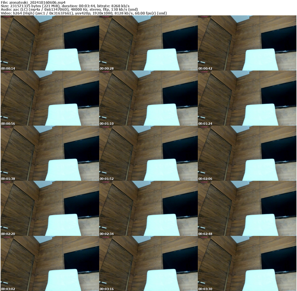 Preview thumb from aionatsuki on 2024-10-16 @ bongacams