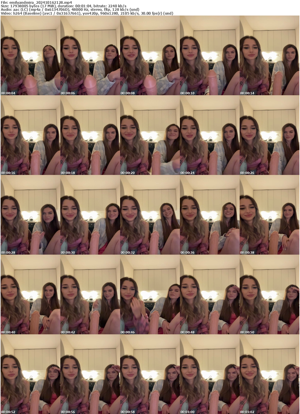 Preview thumb from emilyandmira on 2024-10-16 @ bongacams