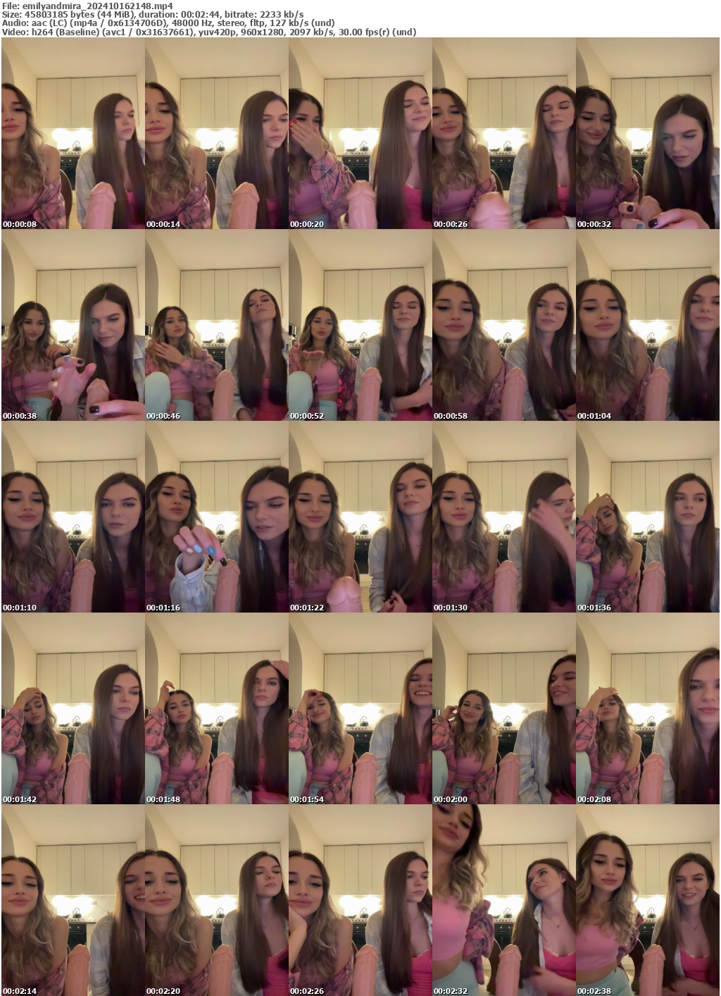 Preview thumb from emilyandmira on 2024-10-16 @ bongacams