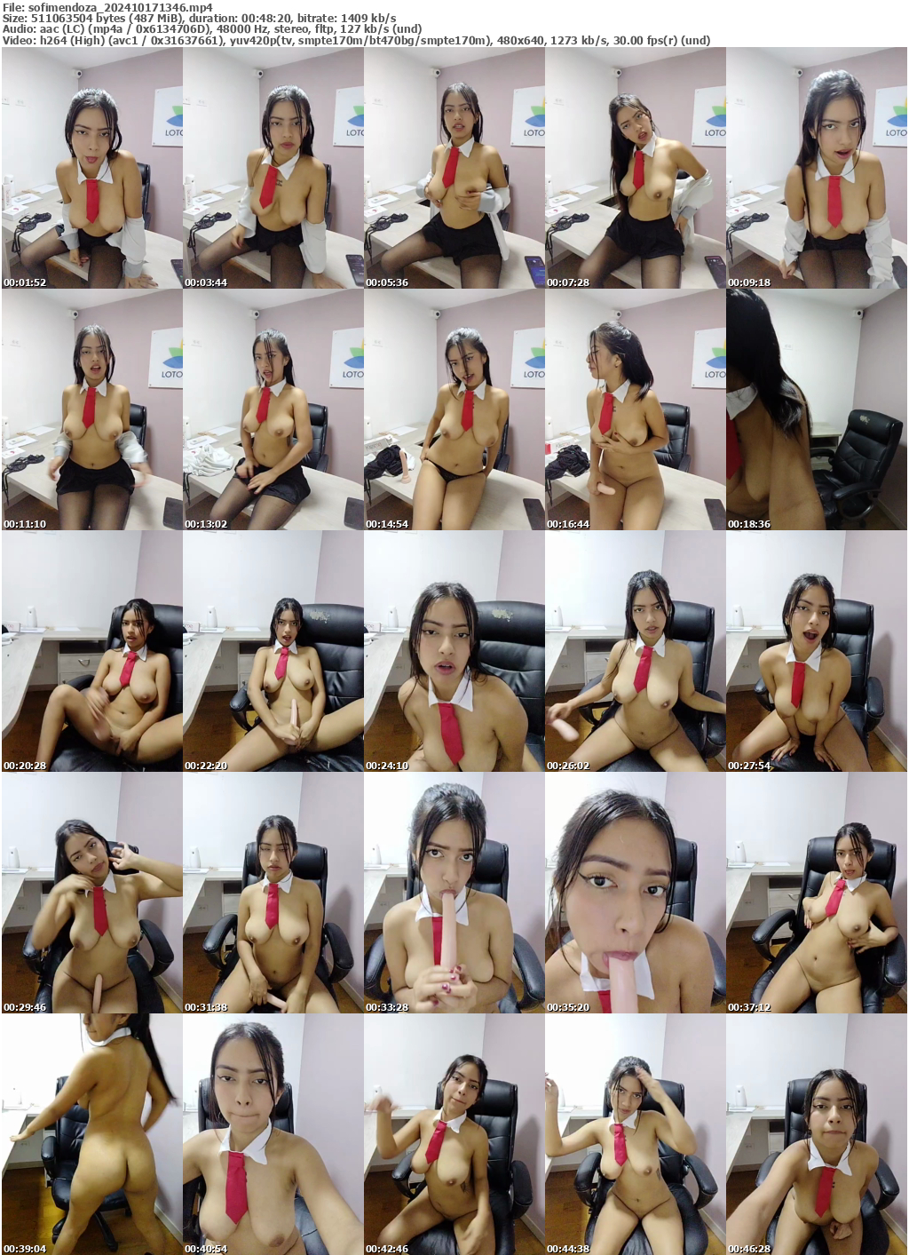 Preview thumb from sofimendoza on 2024-10-17 @ bongacams