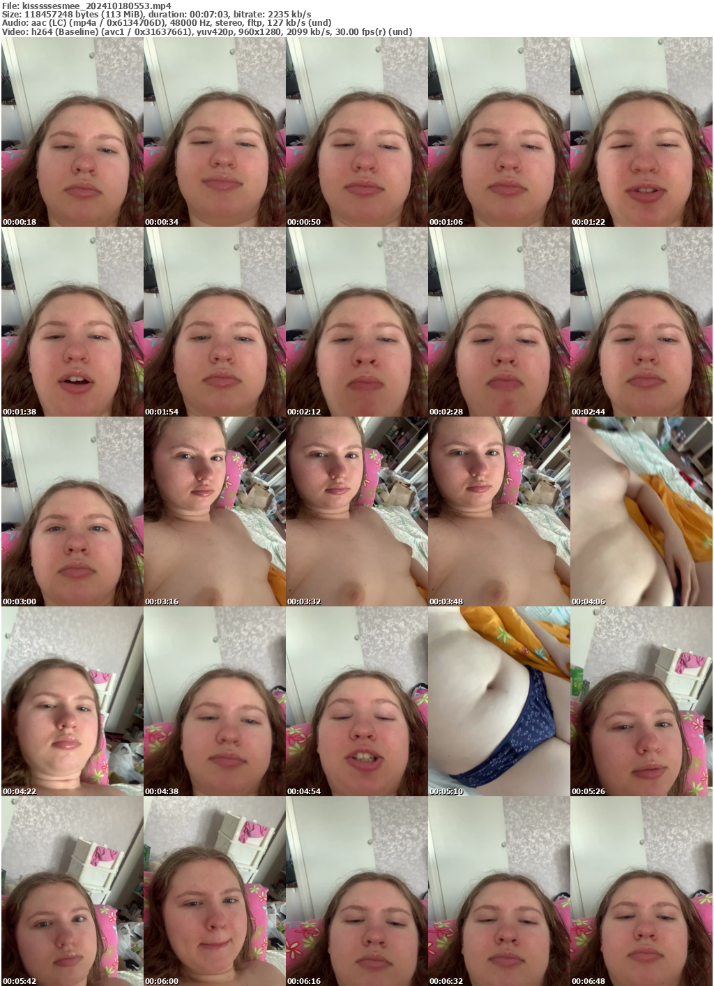 Preview thumb from kisssssesmee on 2024-10-18 @ bongacams