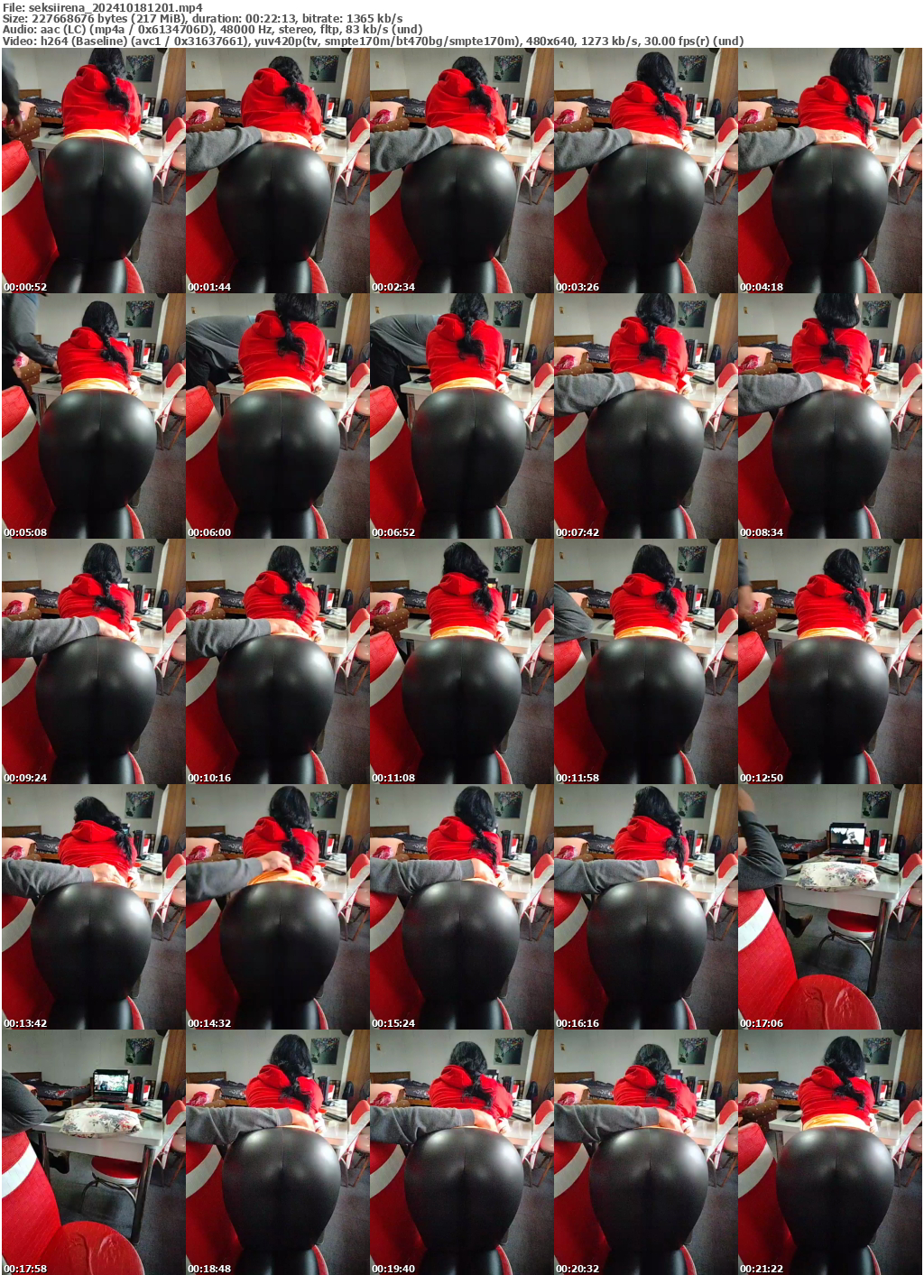 Preview thumb from seksiirena on 2024-10-18 @ bongacams