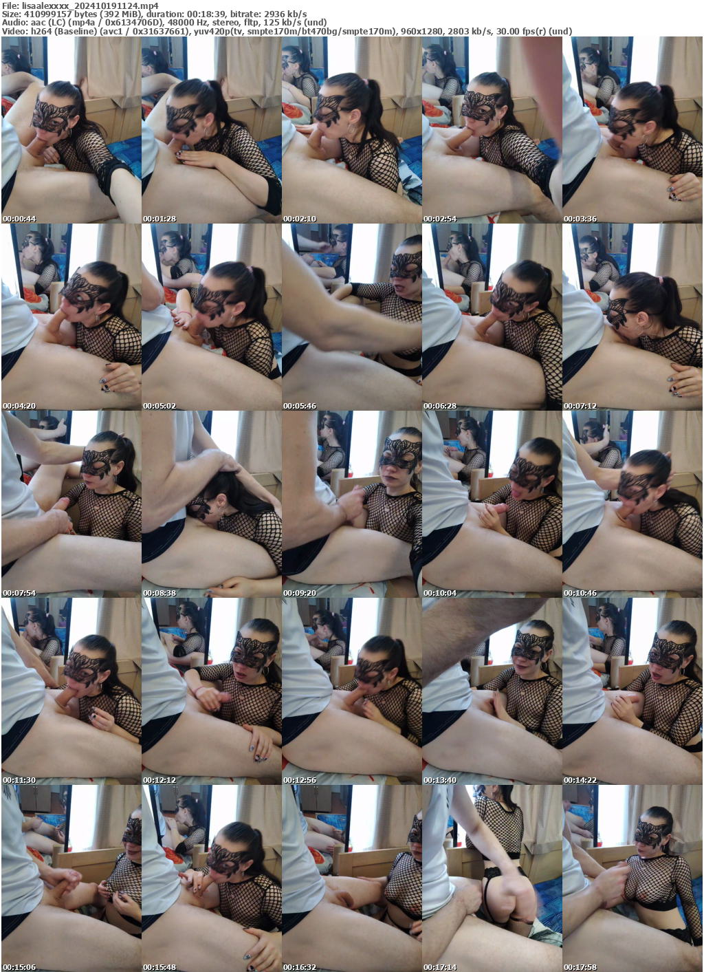 Preview thumb from lisaalexxxx on 2024-10-19 @ bongacams