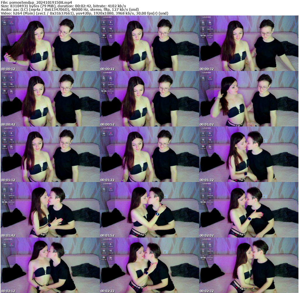 Preview thumb from pornostendap on 2024-10-19 @ bongacams