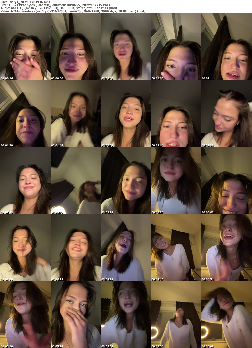Preview thumb from 1dory1 on 2024-10-20 @ bongacams