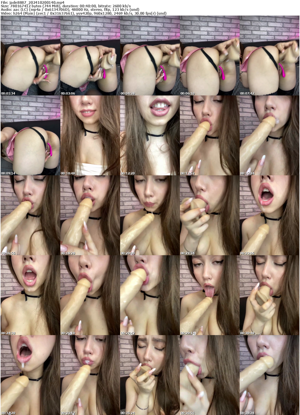 Preview thumb from jade8887 on 2024-10-20 @ bongacams