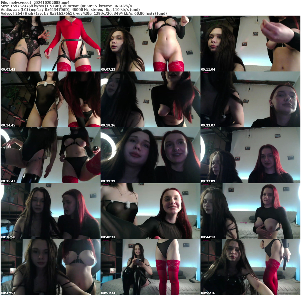 Preview thumb from molysweeet on 2024-10-20 @ bongacams