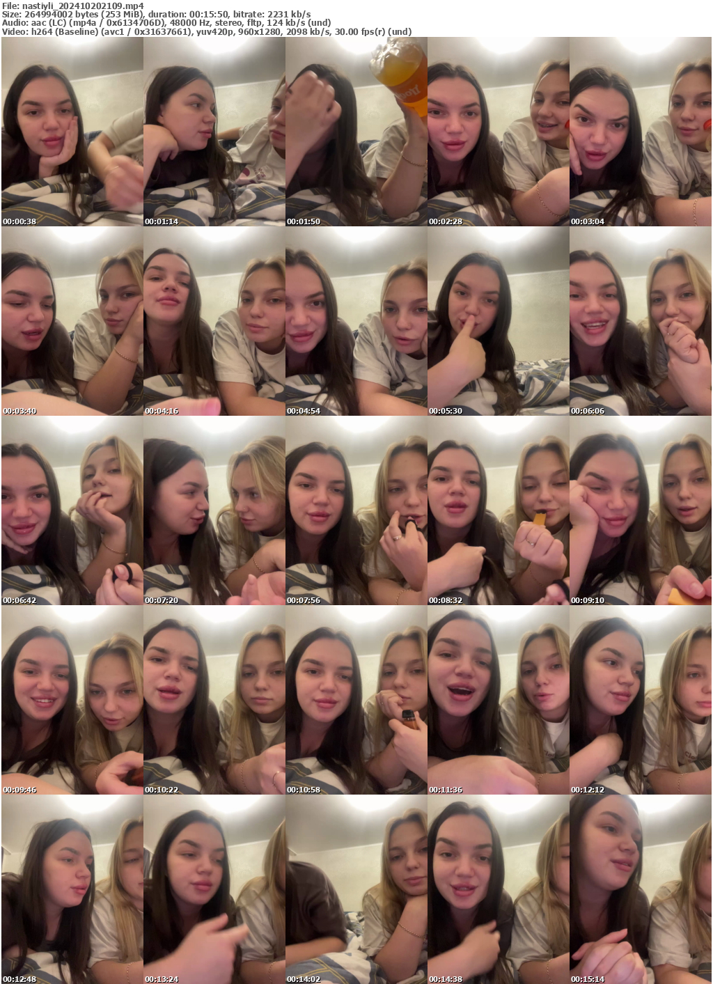 Preview thumb from nastiyli on 2024-10-20 @ bongacams