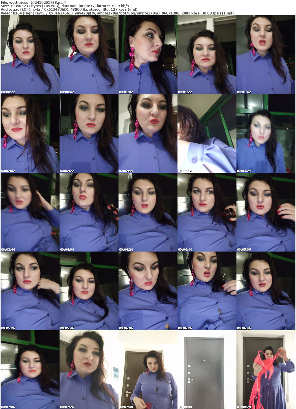 Preview thumb from wettigress on 2024-10-20 @ bongacams