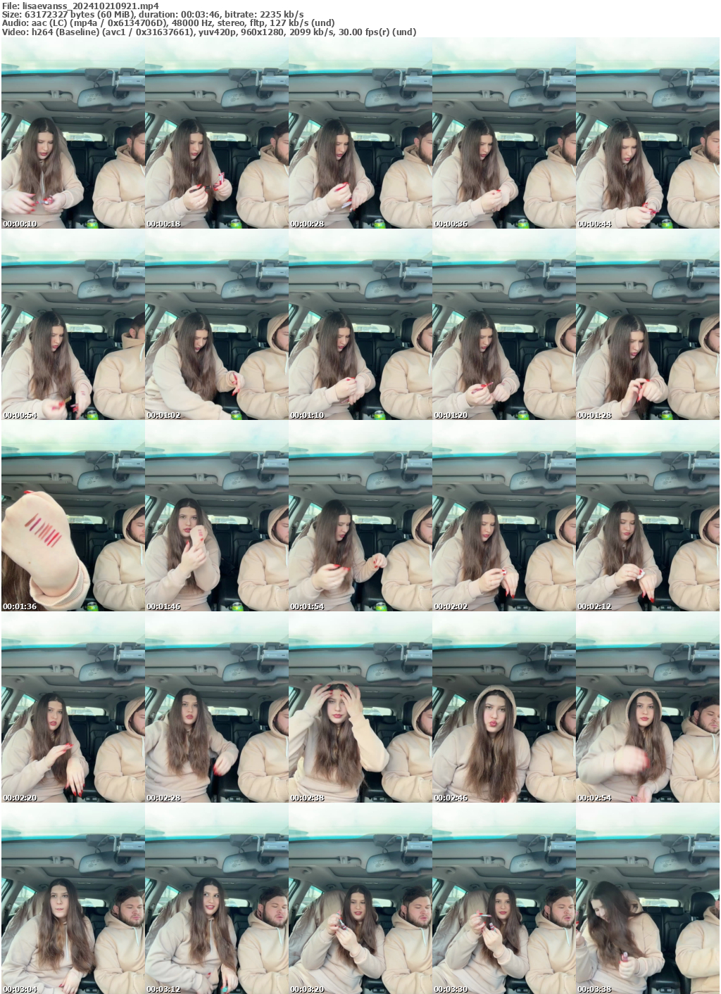 Preview thumb from lisaevanss on 2024-10-21 @ bongacams