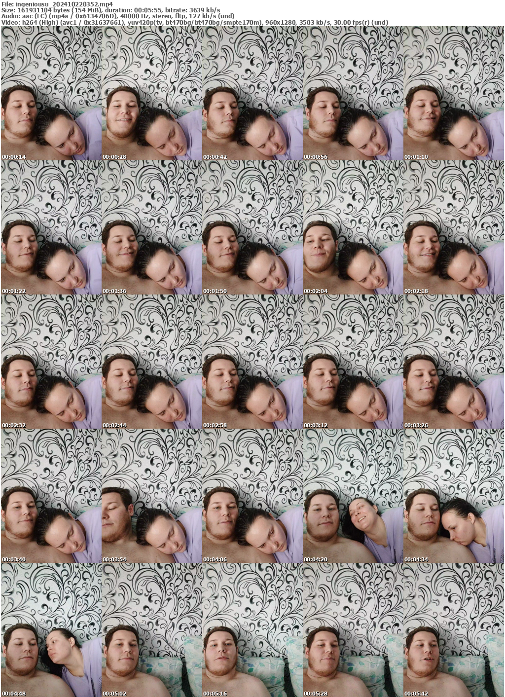 Preview thumb from ingeniousu on 2024-10-22 @ bongacams