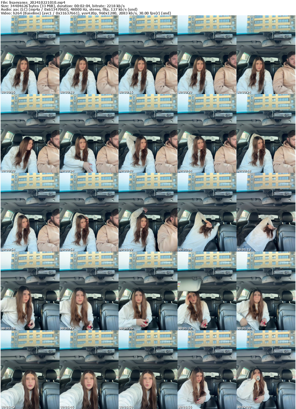 Preview thumb from lisaevanss on 2024-10-22 @ bongacams