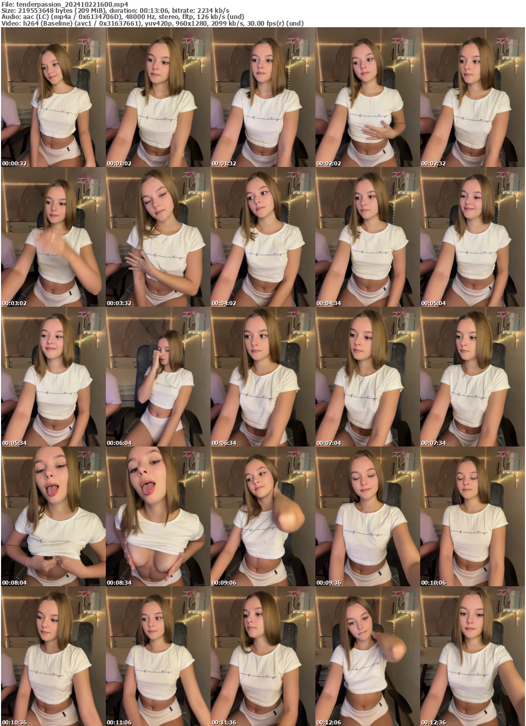 Preview thumb from tenderpassion on 2024-10-22 @ bongacams