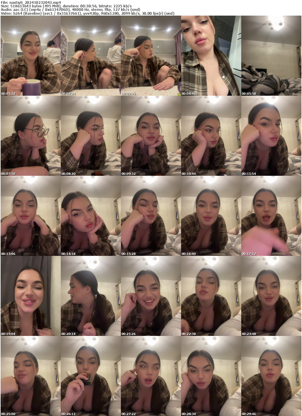 Preview thumb from nastiyli on 2024-10-23 @ bongacams