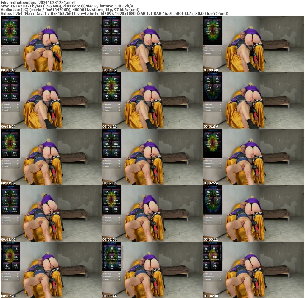 Preview thumb from redhotpeppers on 2024-10-23 @ bongacams