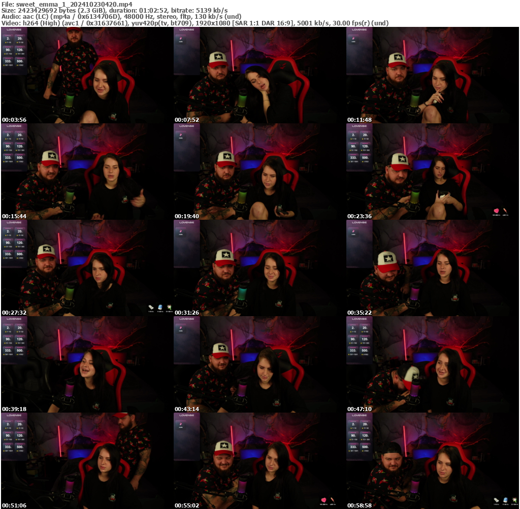 Preview thumb from sweet_emma_1 on 2024-10-23 @ bongacams