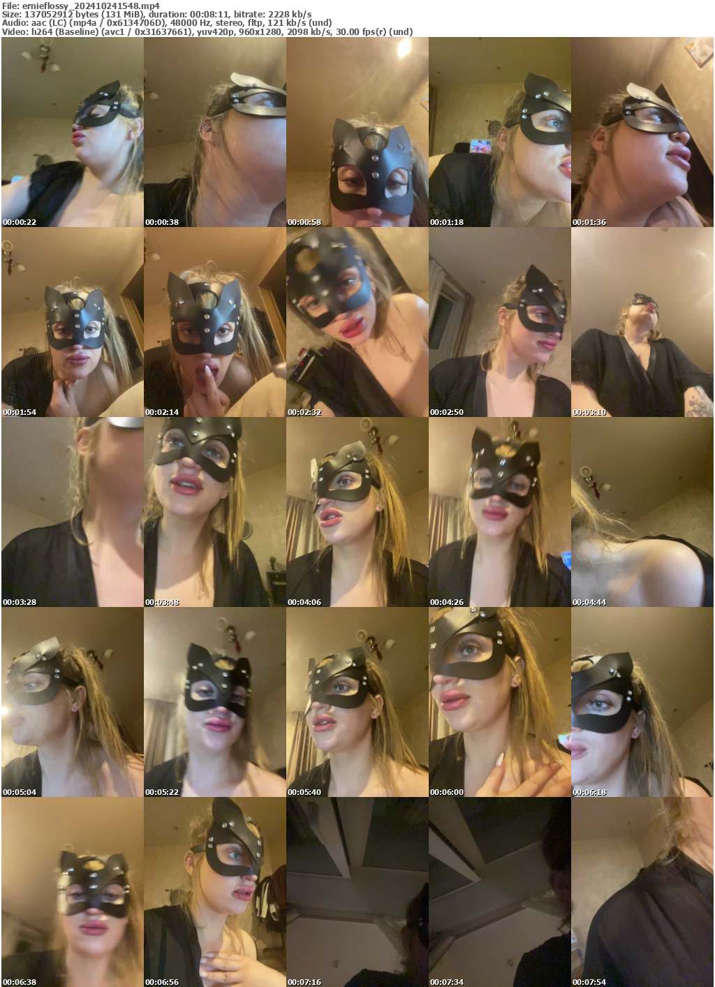 Preview thumb from ernieflossy on 2024-10-24 @ bongacams