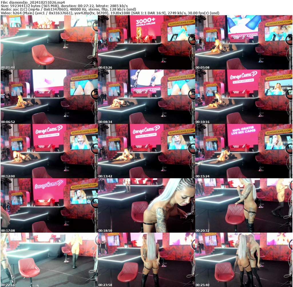 Preview thumb from diamondjo on 2024-10-25 @ bongacams