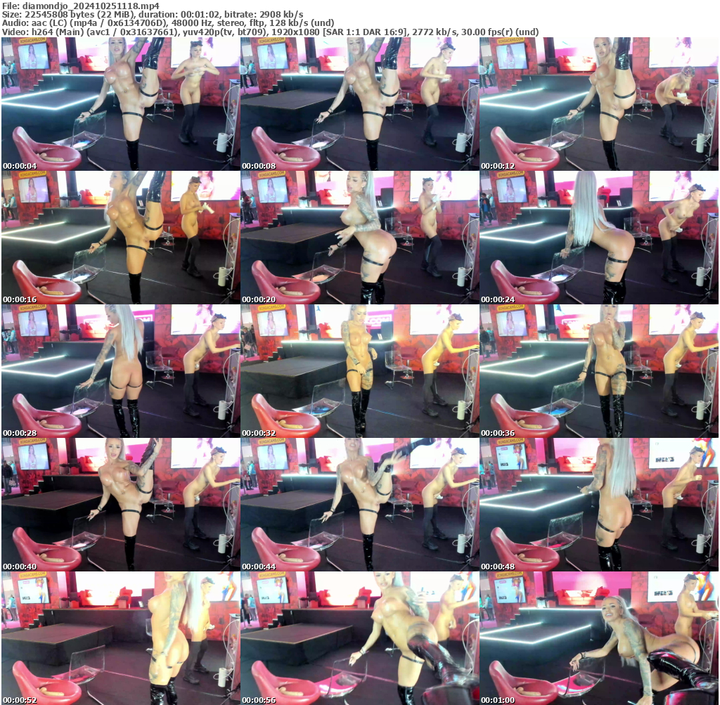 Preview thumb from diamondjo on 2024-10-25 @ bongacams
