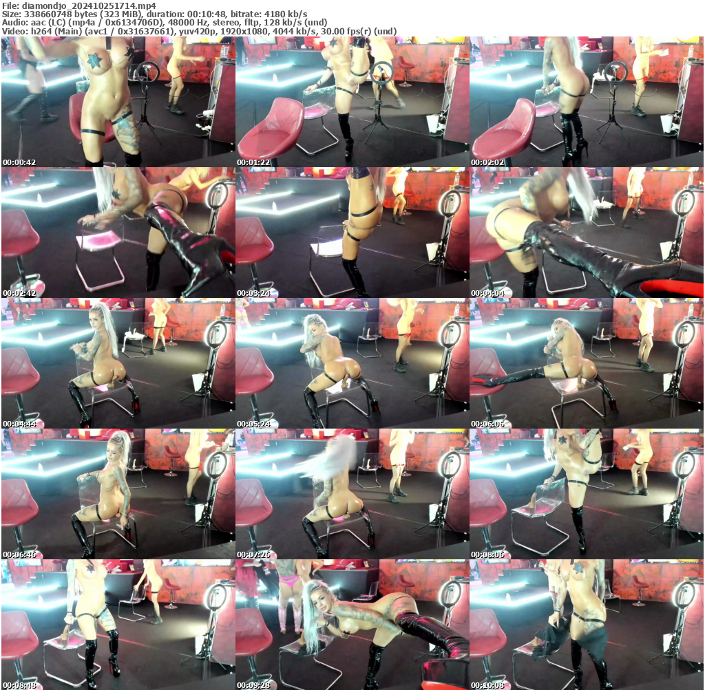 Preview thumb from diamondjo on 2024-10-25 @ bongacams