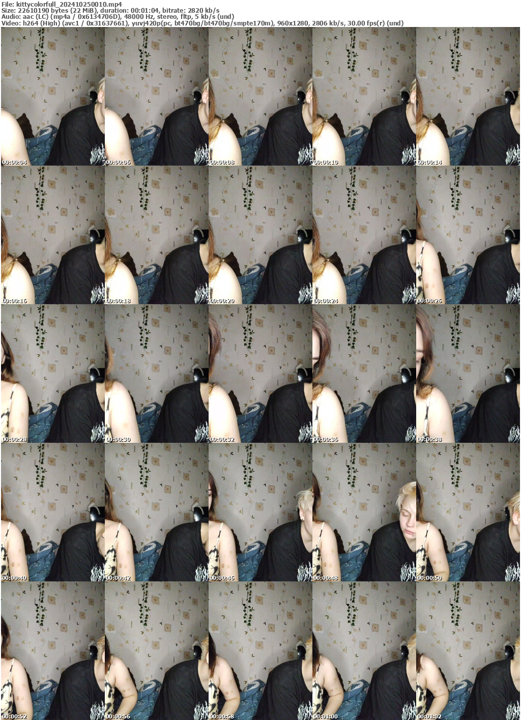 Preview thumb from kittycolorfull on 2024-10-25 @ bongacams