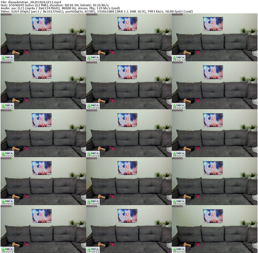 Preview thumb from dianakristian on 2024-10-26 @ bongacams