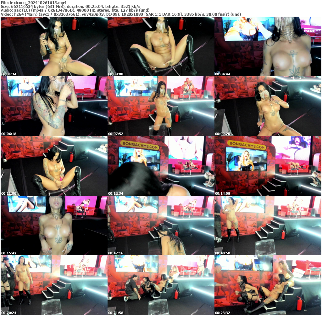 Preview thumb from lexicoco on 2024-10-26 @ bongacams
