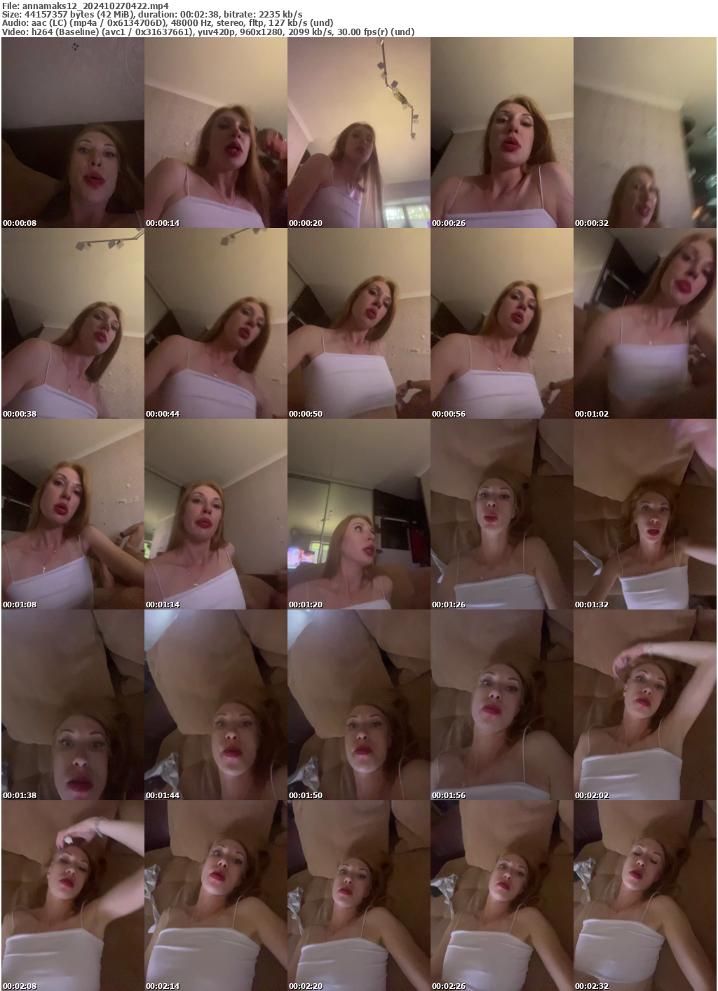 Preview thumb from annamaks12 on 2024-10-27 @ bongacams