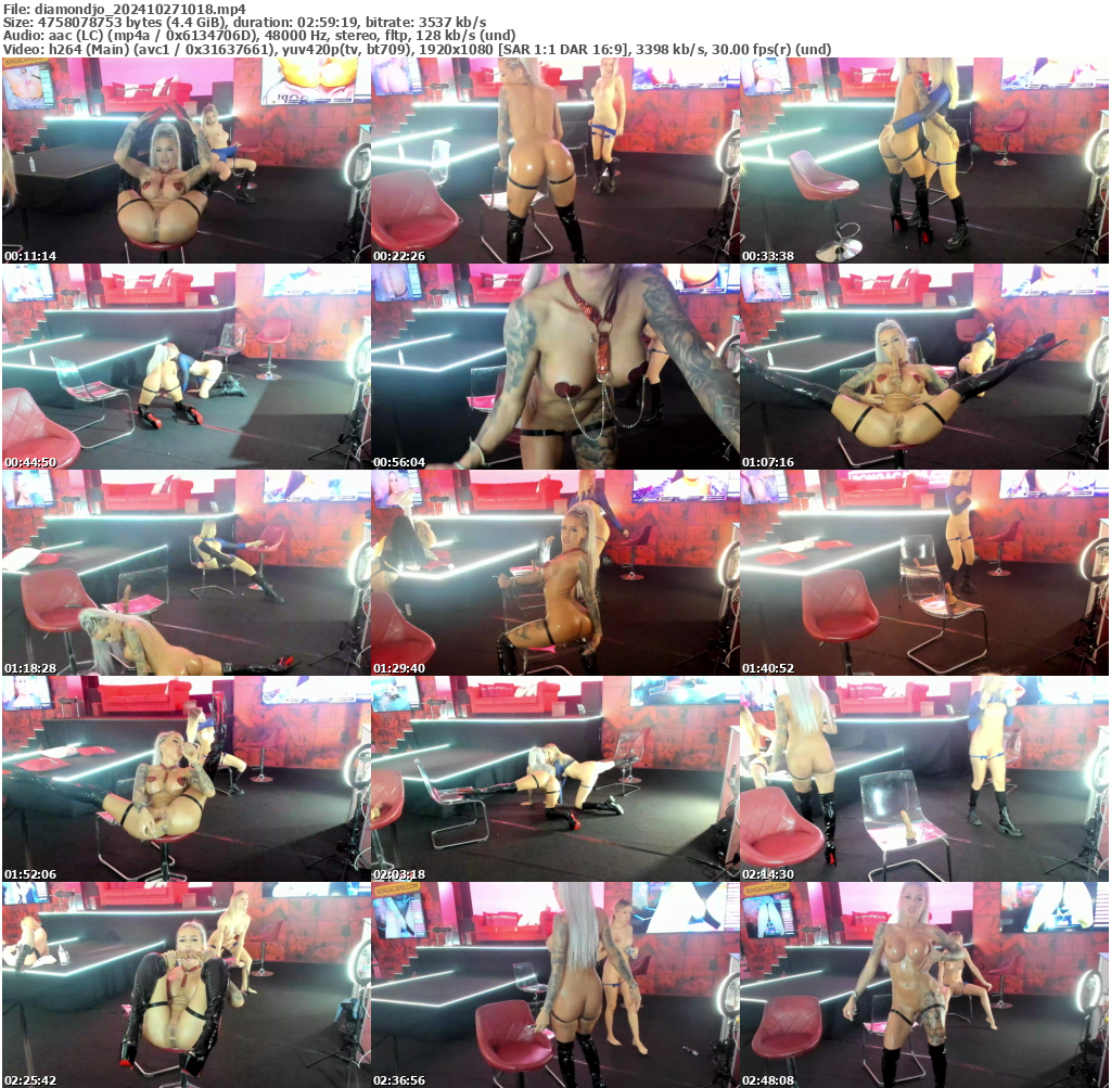 Preview thumb from diamondjo on 2024-10-27 @ bongacams