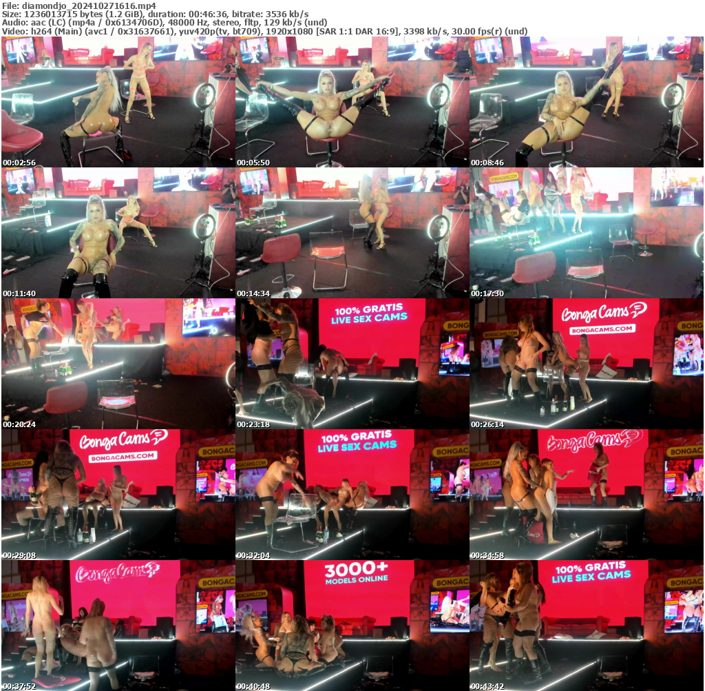 Preview thumb from diamondjo on 2024-10-27 @ bongacams