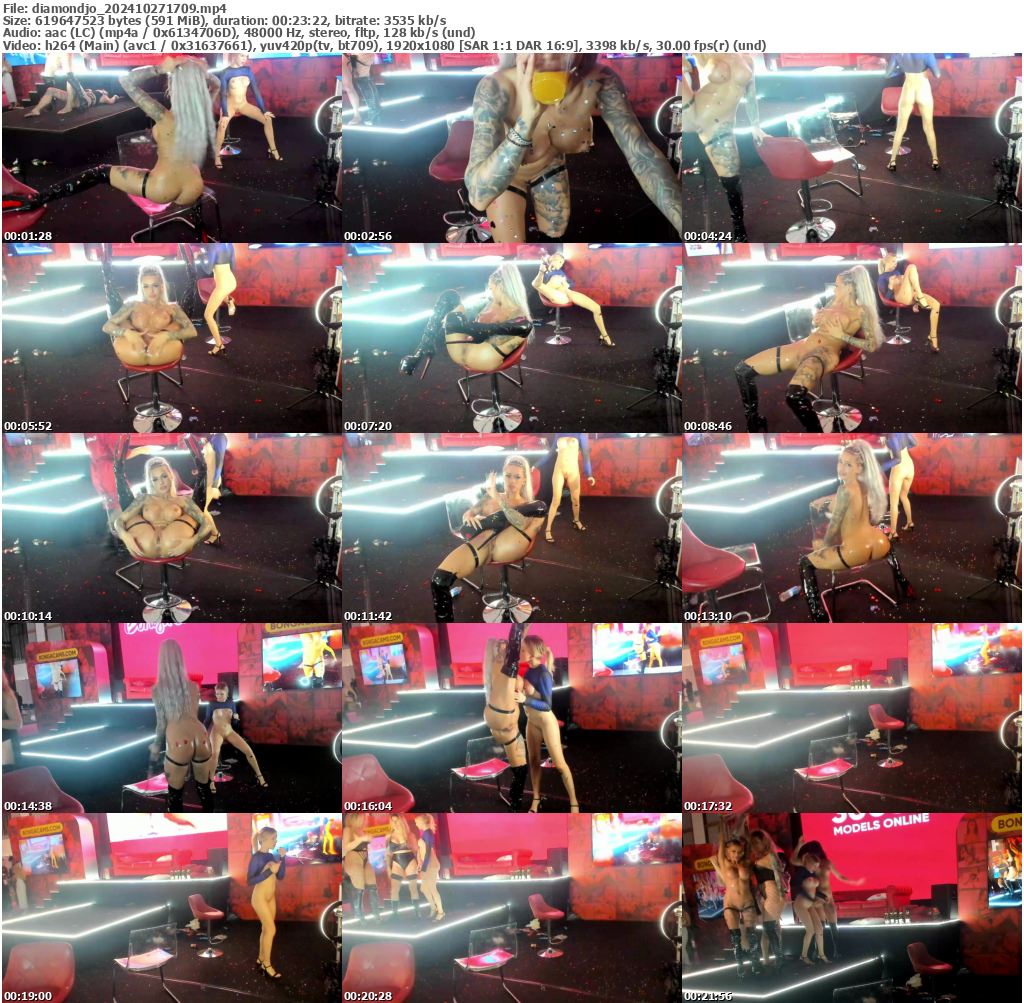 Preview thumb from diamondjo on 2024-10-27 @ bongacams