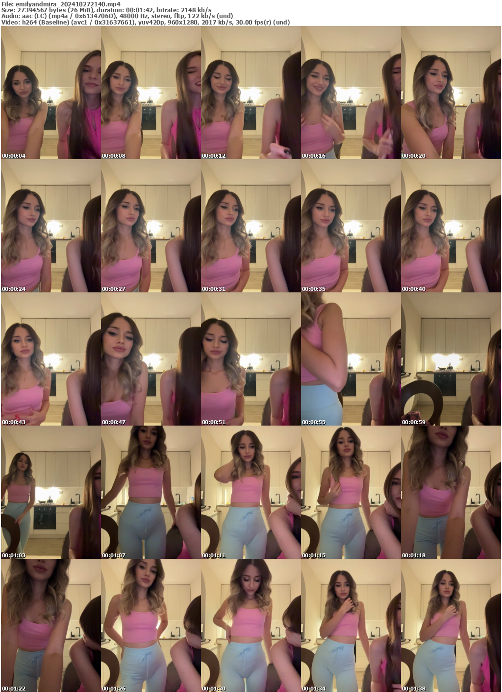 Preview thumb from emilyandmira on 2024-10-27 @ bongacams