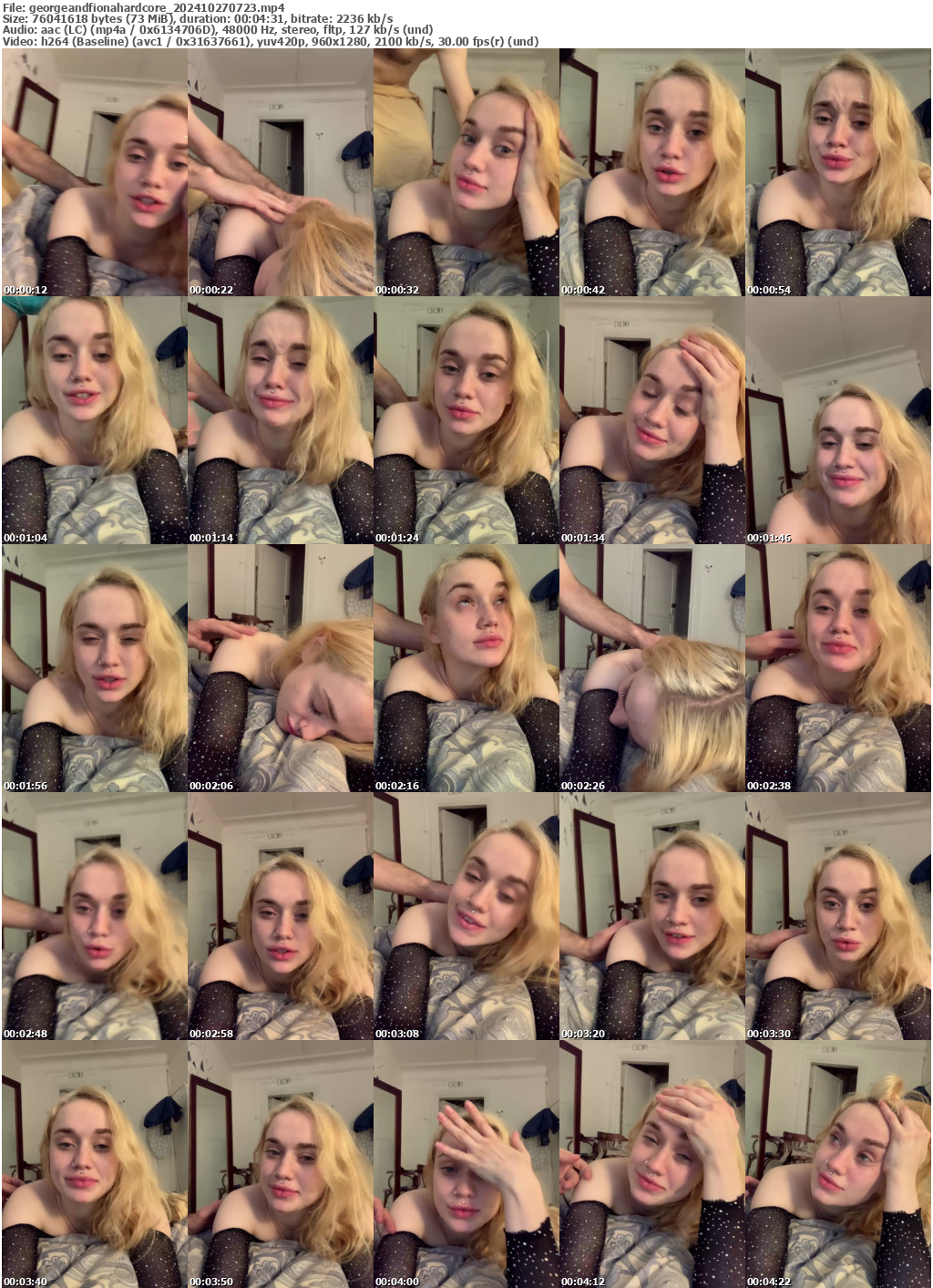 Preview thumb from georgeandfionahardcore on 2024-10-27 @ bongacams