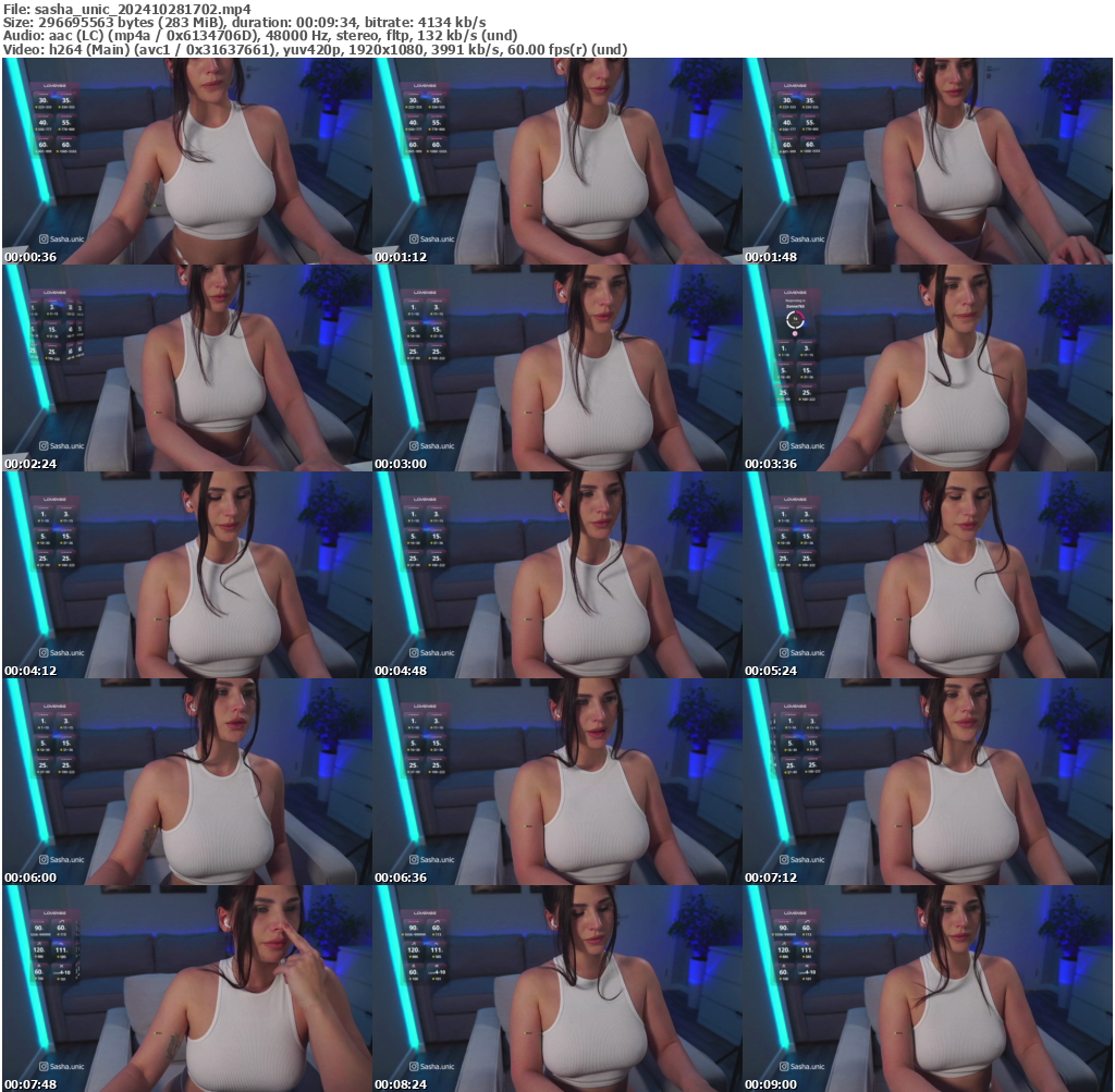 Preview thumb from sasha_unic on 2024-10-28 @ bongacams