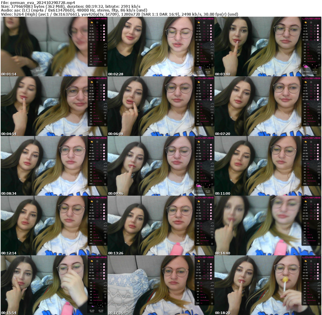 Preview thumb from german_eva on 2024-10-29 @ bongacams