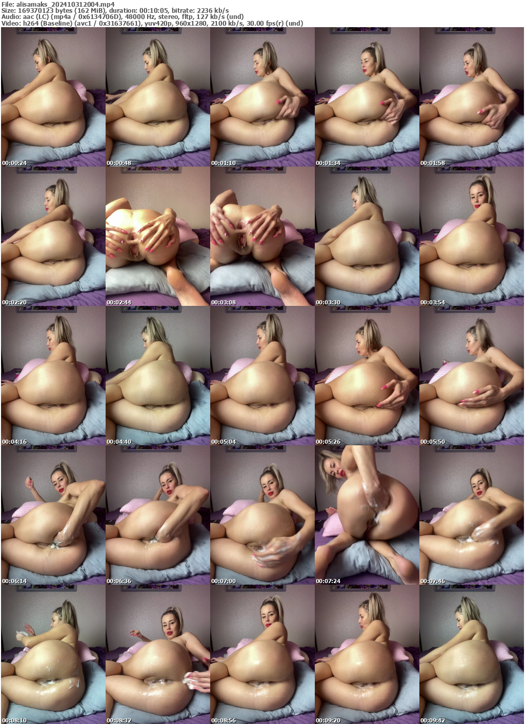 Preview thumb from alisamaks on 2024-10-31 @ bongacams