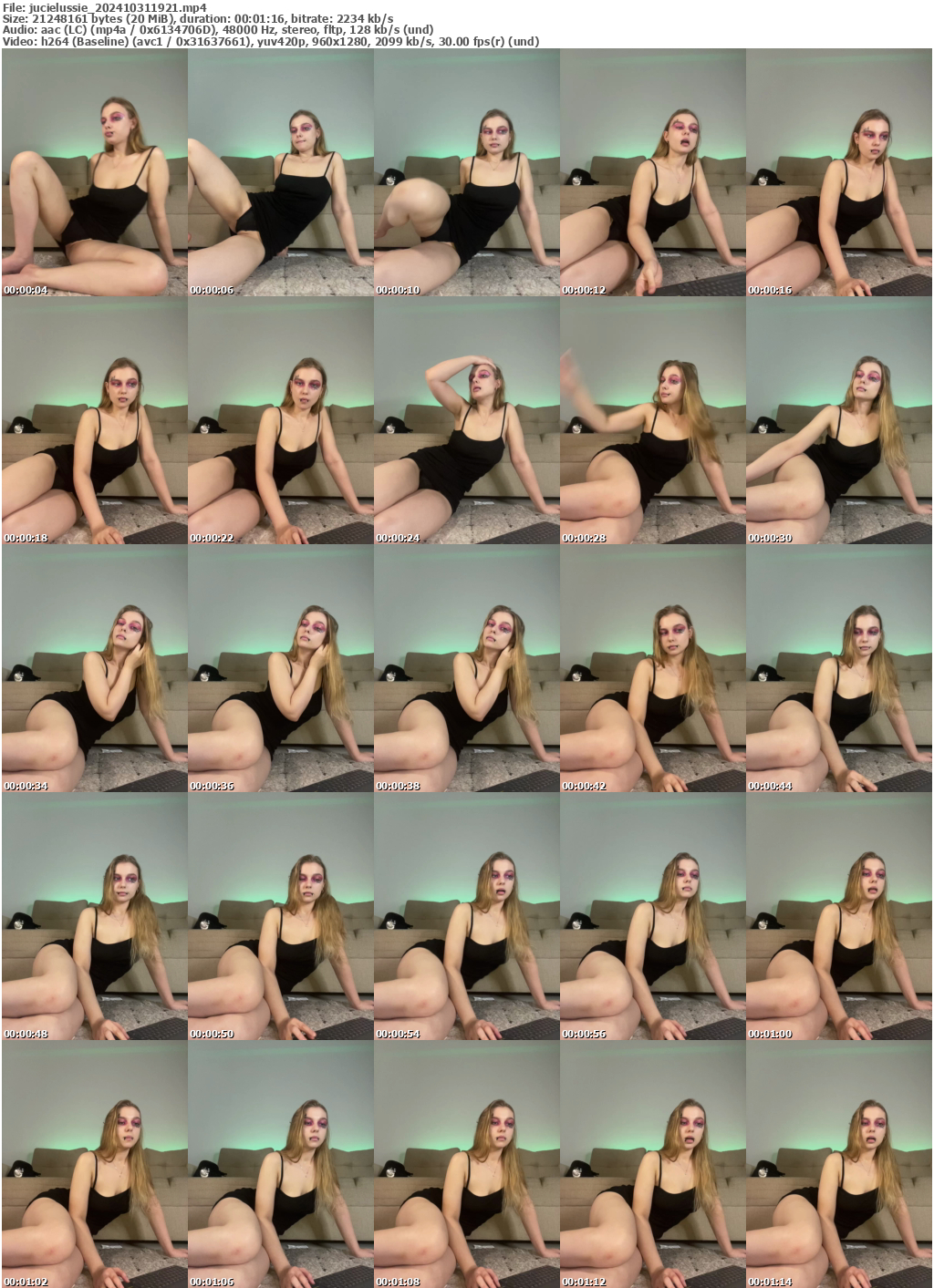 Preview thumb from jucielussie on 2024-10-31 @ bongacams