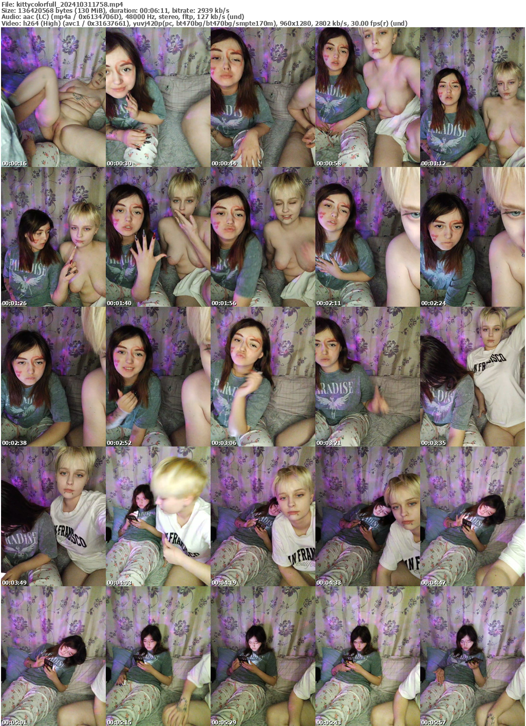 Preview thumb from kittycolorfull on 2024-10-31 @ bongacams