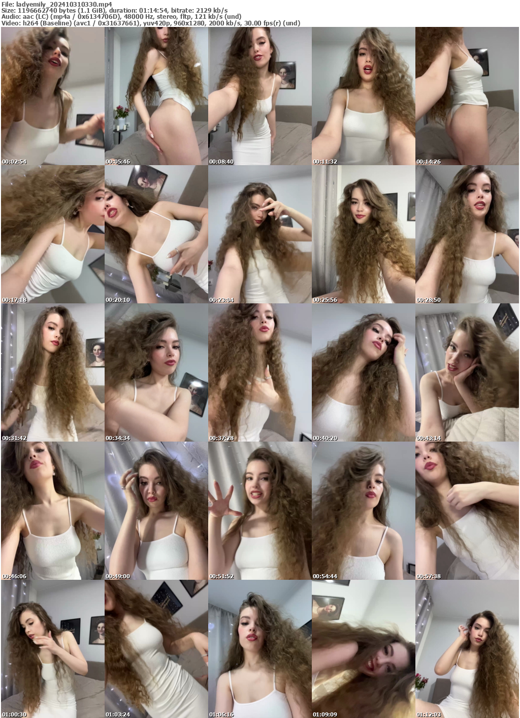 Preview thumb from ladyemily on 2024-10-31 @ bongacams