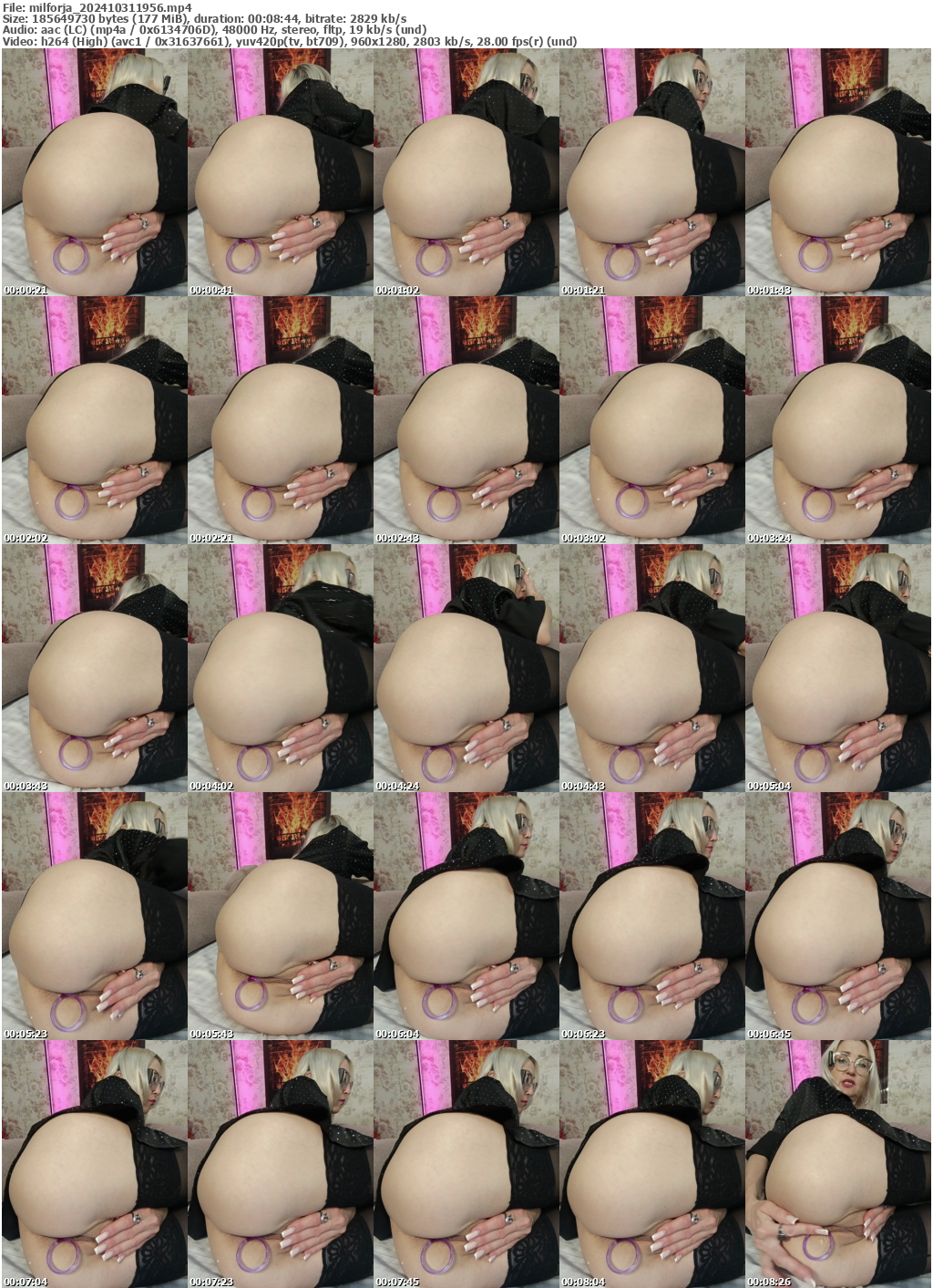 Preview thumb from milforja on 2024-10-31 @ bongacams
