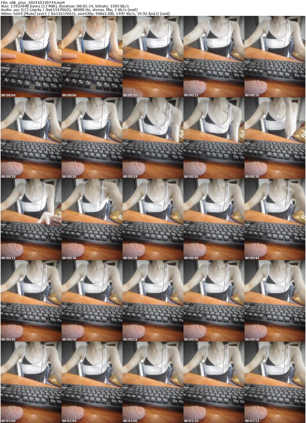 Preview thumb from olik_pisa on 2024-10-31 @ bongacams