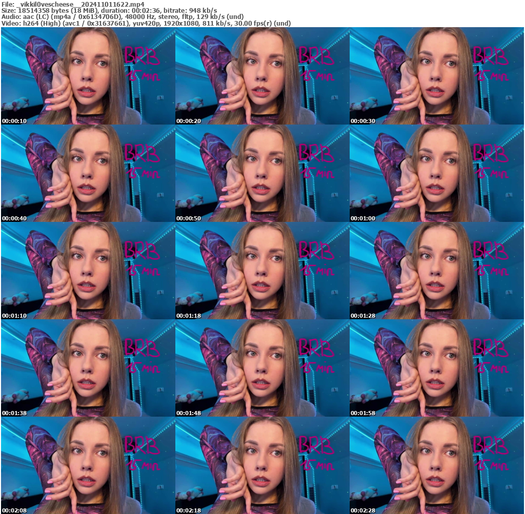 Preview thumb from _vikkil0vescheese_ on 2024-11-01 @ bongacams